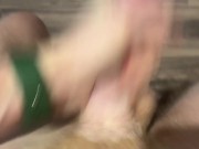 Horny 18yo Twink Jerks Off & Moans Loud - Huge Cum Explosion! 14/16