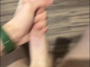 Horny 18yo Twink Jerks Off & Moans Loud - Huge Cum Explosion! 3/16