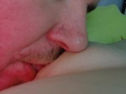 Sucks My Milky Tits And Eats My Pussy - Tastes My Patty - Licking Pussy 8/16