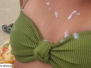 I fuck my indian stepsis in the family vacations and she uses my cum as sunscreen 16/16