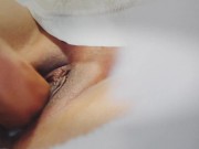 Trying to squirt with my new HUGE dildo fuck machine 16/16