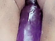 Playing with wet pussy