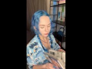 OMG my morning begins with something lustful and slut 14/16