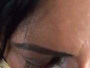 MilfyCalla very shiny Leggins and A Lot Of Cum On New Puffy DownJacket 12/16