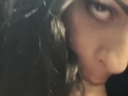 MilfyCalla- A Lot Of Cum On Brown Fur Hooded Puffer Jacket 10/16