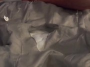 MilfyCalla- I burned my Glossy Puffer Jacket after i was face fucked 13/16