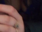 MilfyCalla- A Lot Of Cum On my old Black Fur DownJacket 11/16