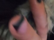 MilfyCalla- A Lot Of Cum On my old Black Fur DownJacket 12/16