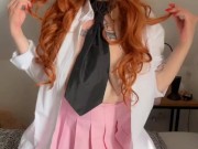 This juicy schoolgirl has all the teachers wanting to touch her big boobs 1/16