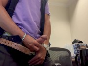 She Wrote Me Up…So My Big White Cock Blasted Her Desk and Coffee Cup with Cum – POV Cumshot 4/16