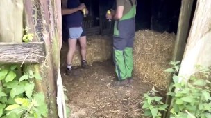 farm worker seduces @top monster cock while working