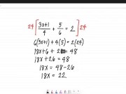 Rational Equation Part 1 13/16