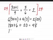 Rational Equation Part 1 9/16