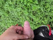 Cumshot Compilation and Peeing Outside in Public 13/16