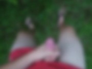 Cumshot Compilation and Peeing Outside in Public 6/16