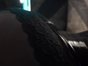 Naomi after two hours of automatic fucking. fuckmachine burned out/ Naomi 9 9/16