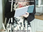 女教师来家访，并帮我补习了性爱课 1/16