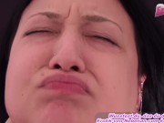 Schüchterne deutsche Halb-Asiatin wird beim Sexcasting hart gefickt 4/16