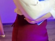 Whispers of Nylon: Office Girl Unwinds Her Toes 12/16