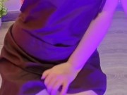 Coffee Break & Nylon Feet ☕👣 A Cozy Office Moment 6/16