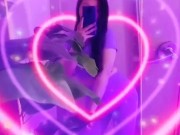 Lunch break, just me & my gym outfit 💕pantyhose better? 4/16