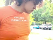 Jerking off in my front yard 4/16