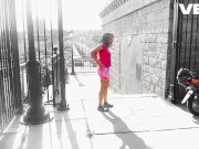 PORNSTARS CONVENTION OUTSIDE OF THE CASTLE PUBLIC REAL CELEB 7/16