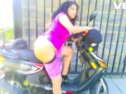 ROLE PLAY BIKER CHICK SOLO FEMALE PUBLIC COSPLAY QUEEN 5/16