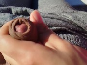 Encontré en la terraza a mi vecino, no pude evitar la tentación 4/16