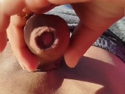 Encontré en la terraza a mi vecino, no pude evitar la tentación 7/16