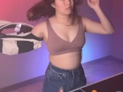 Your girlfriend loses at strip beer pong to your bully. 11/16