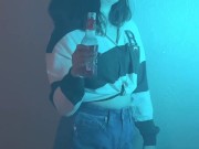 Your girlfriend loses at strip beer pong to your bully. 3/16