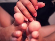 Beautiful soft feet masturbating Velga - foot fetish 4/16