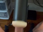 Milked and edged by my Lovense Solace Pro until I cum 12/16