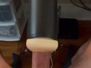 Milked and edged by my Lovense Solace Pro until I cum 13/16