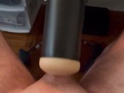 Milked and edged by my Lovense Solace Pro until I cum 7/16