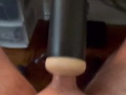 Milked and edged by my Lovense Solace Pro until I cum 9/16