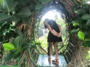 【主観映像】バリ島🏝️可愛いワンピースを着た彼女が鬼頭をべろぺろ舐めたり、喉奥まで咥え込んで濃厚なフェラチオをする彼氏目線の動画❤︎ 14/16