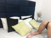 My beautiful girlfriend sends me a video showing me her tits 4/16