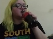 Amputee eats burger 12/16