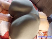 Assjob in tight gym shorts and fuck doggystyle creampie. 9/16