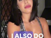 Petite 18yo Latina Gostosa GAGS on Deepthroat - Cum in Mouth on Casting POV 3/16