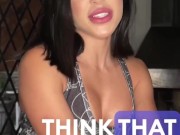 Petite 18yo Latina Gostosa GAGS on Deepthroat - Cum in Mouth on Casting POV 6/16