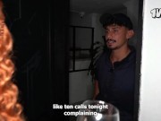 Newly divorced woman throws a party and ends up screwing a cop for excessive noise 2/16