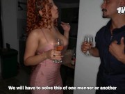 Newly divorced woman throws a party and ends up screwing a cop for excessive noise 3/16