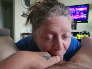 Hot chubby neighbor wants me so bad but gotta hurry. Wife will be home soon! 13/16