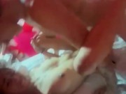 I ask my stepbrother to fuck me until he cums inside me 7/16