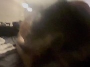 Big Titty Latina MILF sucks on BBC, gets fucked and can’t help but squirt! 7/16