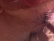 FINGERING PUSSY IN THE POOL HOT HOT OUT! 13/16