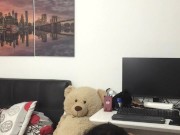 I suck my husband's cock and get on all fours until I cum 7/16